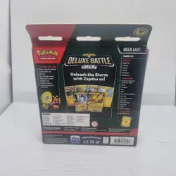 Zapdos EX Deluxe Battle Deck - Pokemon TCG Brand New Sealed Trading Card Game - Image 5