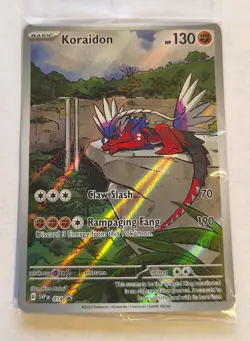 Pokemon TCG Promo Card Lot 3x: Koraidon, Cinderace EX, Terapagos EX [PACK FRESH] - Image 3