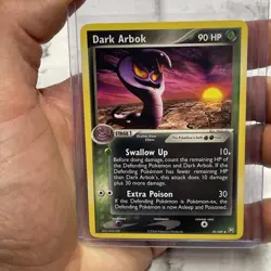 Pokemon Card - Dark Arbok Team Rocket Returns 29/109 Non-Holo NM Uncommon Vtg - Image 1