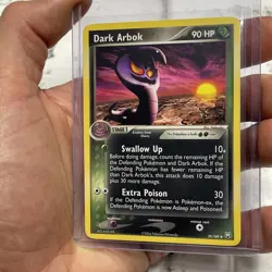 Pokemon Card - Dark Arbok Team Rocket Returns 29/109 Non-Holo NM Uncommon Vtg - Image 2