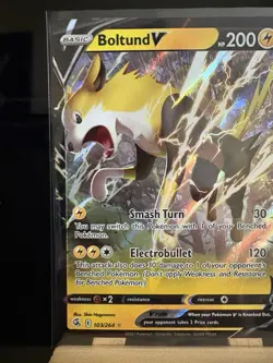 BOLTUND V - 103/264 Fusion Strike NM/LP - Ultra Rare - Pokemon TCG Card - Image 2