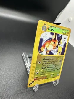 Pokemon Karte/card - Raichu 61/165 - Expedition Reverse Holo - Near Mint++ - Image 2