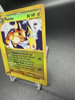 Pokemon Karte/card - Raichu 61/165 - Expedition Reverse Holo - Near Mint++ - Image 3