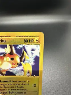 Pokemon Karte/card - Raichu 61/165 - Expedition Reverse Holo - Near Mint++ - Image 4