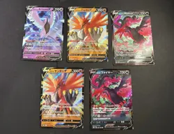 Pokemon TCG Galarian Birds Card Lot - Articuno, Moltres, Zapdos - Image 5