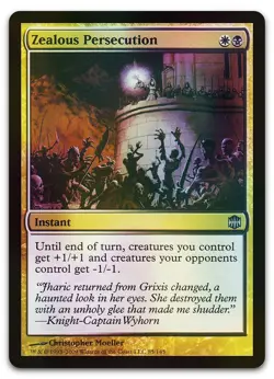 Zealous Persecution #85 (Foil) (LP) Alara Reborn ARB Magic MTG - Image 1