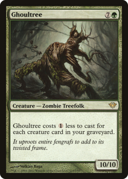 Ghoultree #115 (HP) Dark Ascension DKA Magic MTG - Image 1