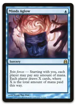 Minds Aglow #51 (LP) Commander CMD Magic MTG - Image 1