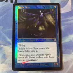 MTG / Faerie Seer / Retro - Foil / Nm & Never Played - Image 1