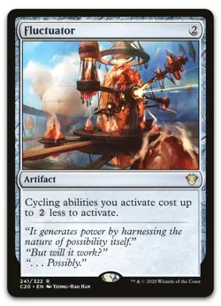 Fluctuator #241 (LP) Commander 2020 C20 Magic MTG - Image 1