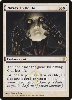 Phyrexian Unlife #18 (MP) New Phyrexia NPH Magic MTG - Image 1