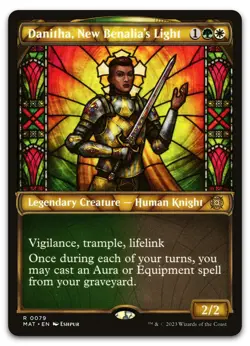 Danitha, New Benalia's Light (Showcase) #79 NM March of the Machine Magic MTG - Image 1