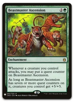Beastmaster Ascension (CMA) #92 (NM) List Reprints LIST LIST Magic MTG - Image 1