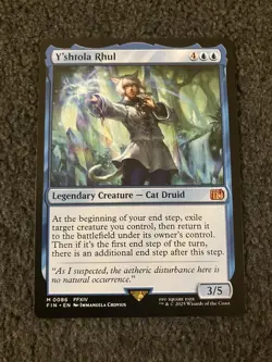 Magic The Gathering MTG - Y'shtola Rhul - Final Fantasy - Image 1