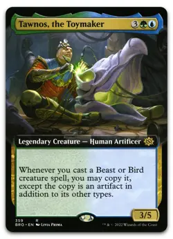 Tawnos, the Toymaker (Extended Art) #359 (NM) Brothers' War BRO Magic MTG - Image 1