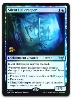 Silent Hallcreeper #72 (Foil) (LP) Prerelease Cards PRE Magic MTG - Image 1