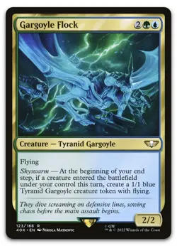 Gargoyle Flock #123 (NM) Warhammer 40,000 40K Magic MTG - Image 1