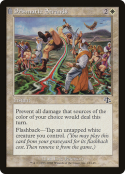 Prismatic Strands #18 (HP) Judgment JUD Magic MTG - Image 1