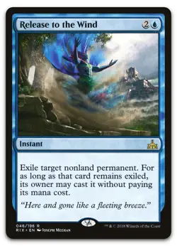 Release to the Wind #46 (NM) Rivals of Ixalan RIX Magic MTG - Image 1