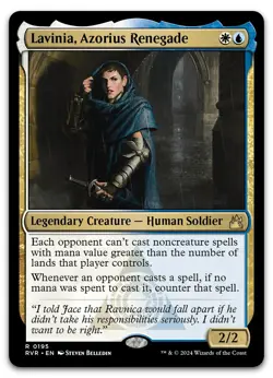 Lavinia, Azorius Renegade #195 (NM) Ravnica Remastered RVR Magic MTG - Image 1