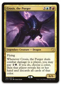 Crosis, the Purger #168 (LP) Commander 2017 C17 Magic MTG - Image 1