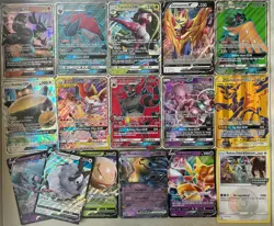 JUMBO Oversized Pokemon Card Lot Raikou Entei & Suicune, Charizard Tag Team MORE - Image 1