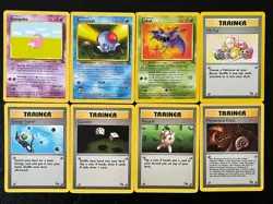 Pokemon 1999 Fossil #31-#62 All Common, Uncommon & Trainers - USED 32 Card Set - Image 5