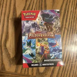 Pokemon TCG Paldea Evolved Booster Bundle Box 6 Packs 6/8 - PKU85362 820650853623 - Image 1