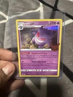 Gengar 066/196 Trick or Trade Pokemon TCG Holo Rare 2022 NM - Image 1