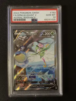 Pokemon 2022 Astral Radiance Hisuian Lilligant V PSA 10 - Image 1
