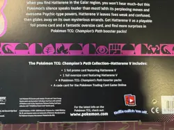 POKEMON TCG CHAMPION'S PATH HATTERENE V COLLECTION NEW/SEALED - Image 3