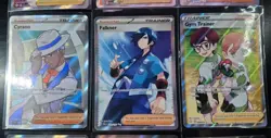 Lot of 9 Full Art Trainers NM Condition Pokemon TCG - Image 3