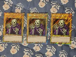 SKULL SERVANT X3 (PLATINUM SECRET RARE) RA04 NM YUGIOH - Image 1
