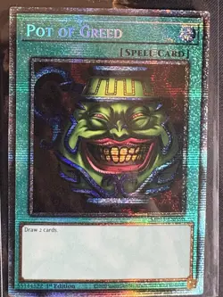 Pot of Greed - MP25-EN050 - Starlight Rare YuGiOh - Image 1