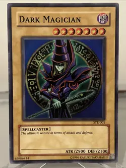Yugioh Dark Magician SYE-001 Super Rare Foil NM - Image 1