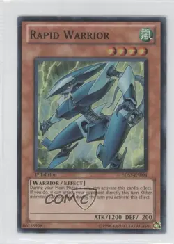 Rapid Warrior 1st Ed. YuGiOh 5D's Duelist Toolbox Starter Deck #5DS3-EN004 READ - Image 1