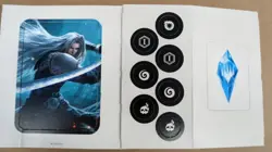 FINAL FANTASY Gift Bundle (NO PACKS) Includes 2 Dice, Foil & Non-Foil Lands +Art - Image 4