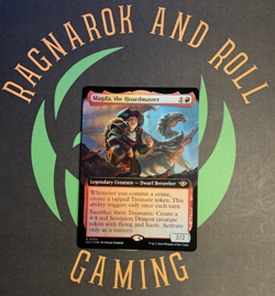 Magda, the Hoardmaster, MTG, OTJ 334 FOIL, Pack Fresh - Image 1