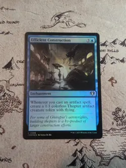 MTG Efficient Construction Foil NM-Mint Condition, Commander Masters - Image 1