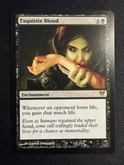 Exquisite Blood 102 - R - Avacyn Restored - Normal - MTG - LP - Image 1