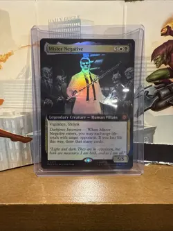 Mister Negative - Foil Extended Art M MTG Marvel's Spider-Man M/NM English - Image 1