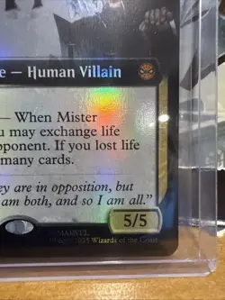 Mister Negative - Foil Extended Art M MTG Marvel's Spider-Man M/NM English - Image 3