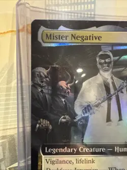 Mister Negative - Foil Extended Art M MTG Marvel's Spider-Man M/NM English - Image 5