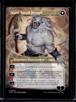 2024 Magic: The Gathering Modern Horizons 3 Ajani Nacatl Pariah Avenger BL #0442 - Image 2
