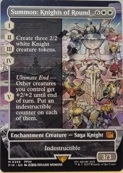 Summon: Knights of Round (Borderless) Final Fantasy Regular - Image 1
