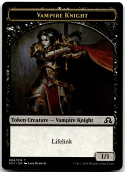 MTG Vampire Knight Token T Shadows over Innistrad 4 LP - Image 1