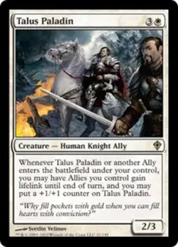 Talus Paladin NM, English MTG Worldwake - Image 1