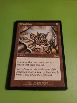 MTG Crawlspace Urza's Legacy 123/143 - LP RARE - Image 1