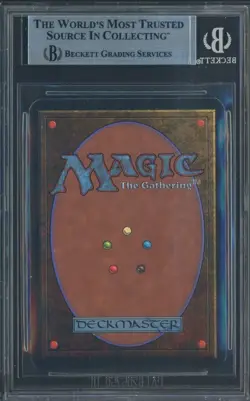 1993 Magic The Gathering MTG Alpha Firebreathing C BGS 9 MINT - Image 2