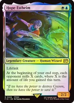 Hope Estheim Foil Final Fantasy MTG NM - Image 1